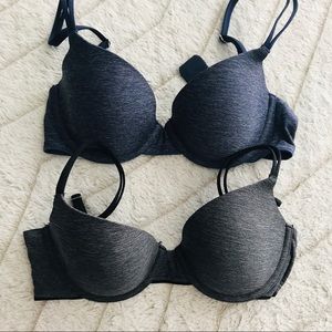 aerie Sunnie Lightly Lined Demi Bras (Set of 2)